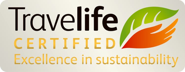 Travelife Certified, excellence in sustainability